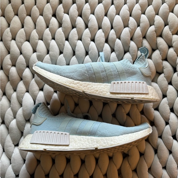 Adidas Sky Blue NMD Sneakers - Picture 1 of 5